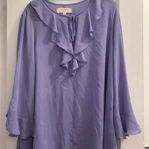 Max Studio Loose Fit Blouse Tunic